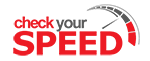Check Your Speed logo